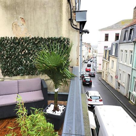 Grand Studio Terrasse Centre Historique Restaurant Nausicaa Boulogne-sur-Mer Exteriör bild